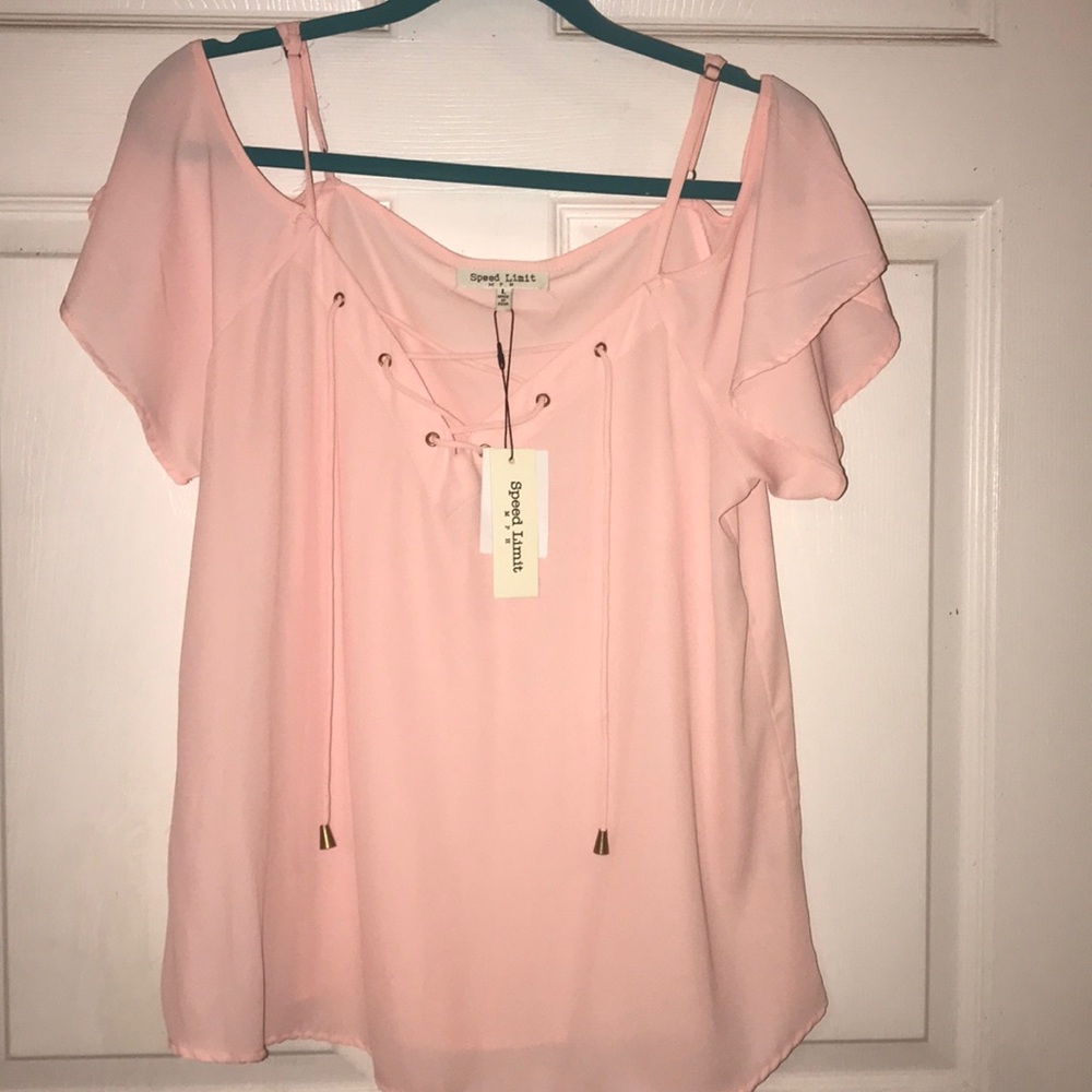 Pink blouse